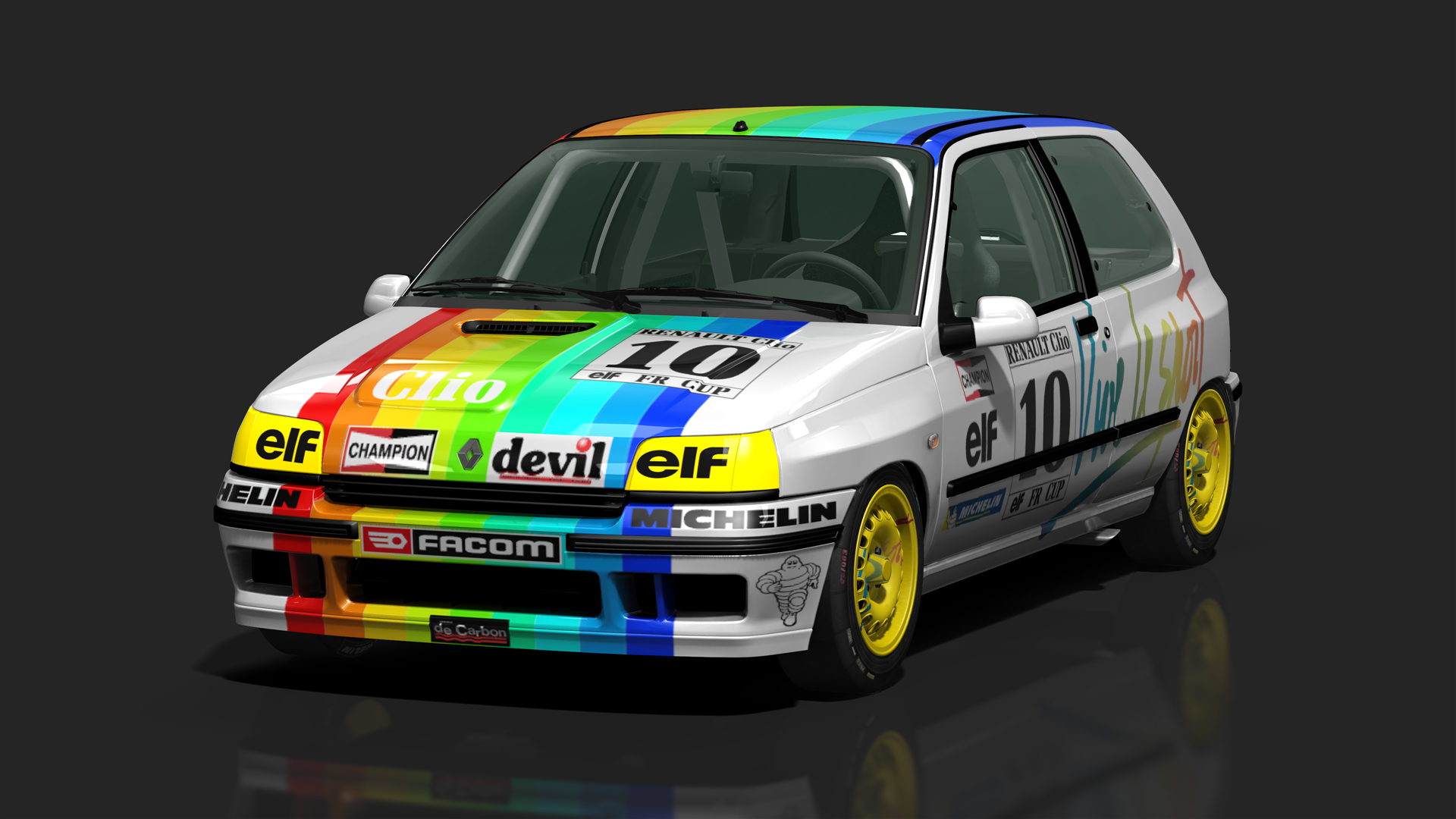 Renault Clio I 16S Cup THR · 10_vive_le_sport