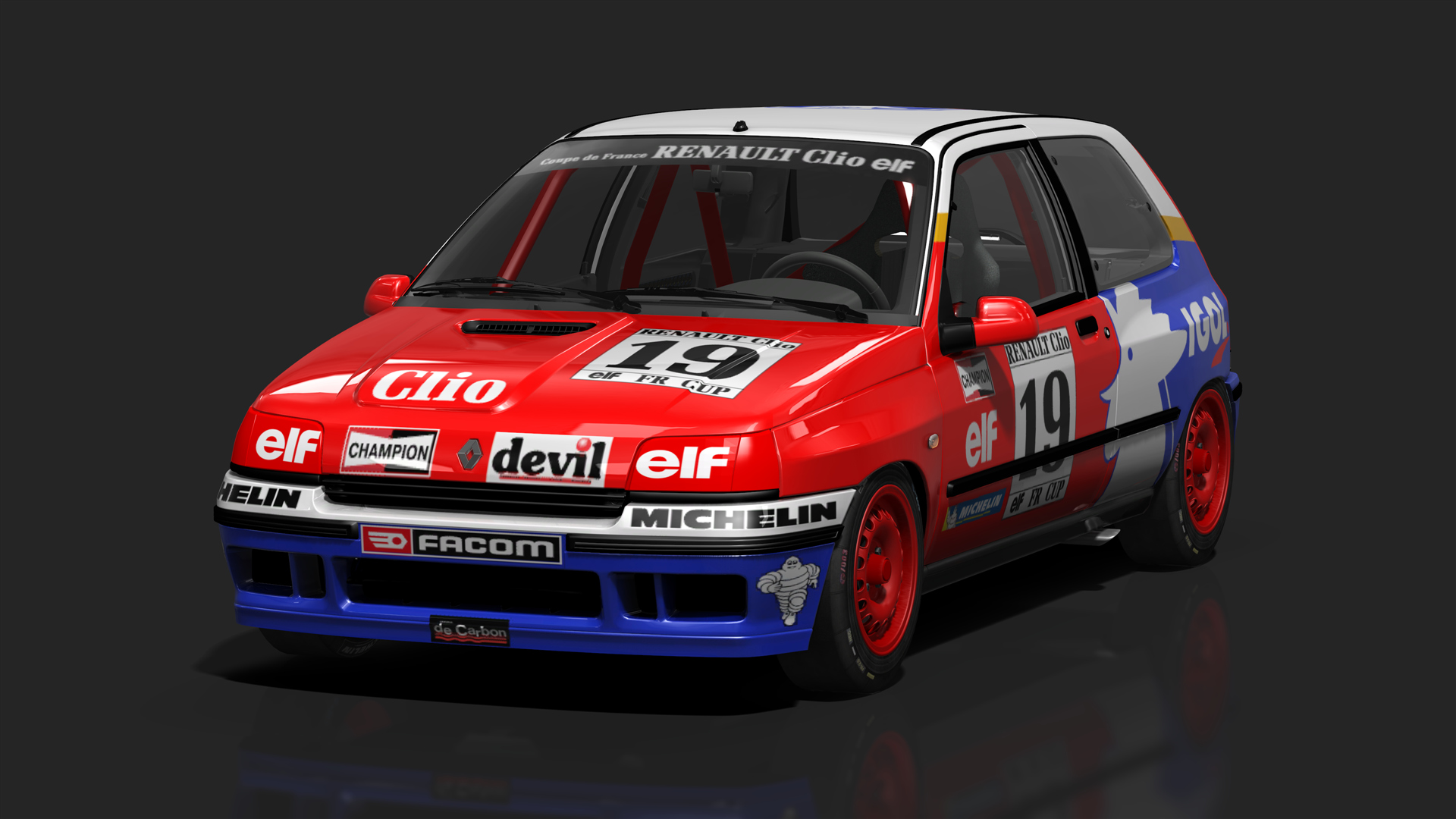 Renault Clio I 16S Cup THR · 19