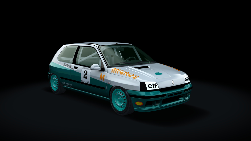 Renault Clio I 16S Cup THR · 2_Daleks_clio_cup