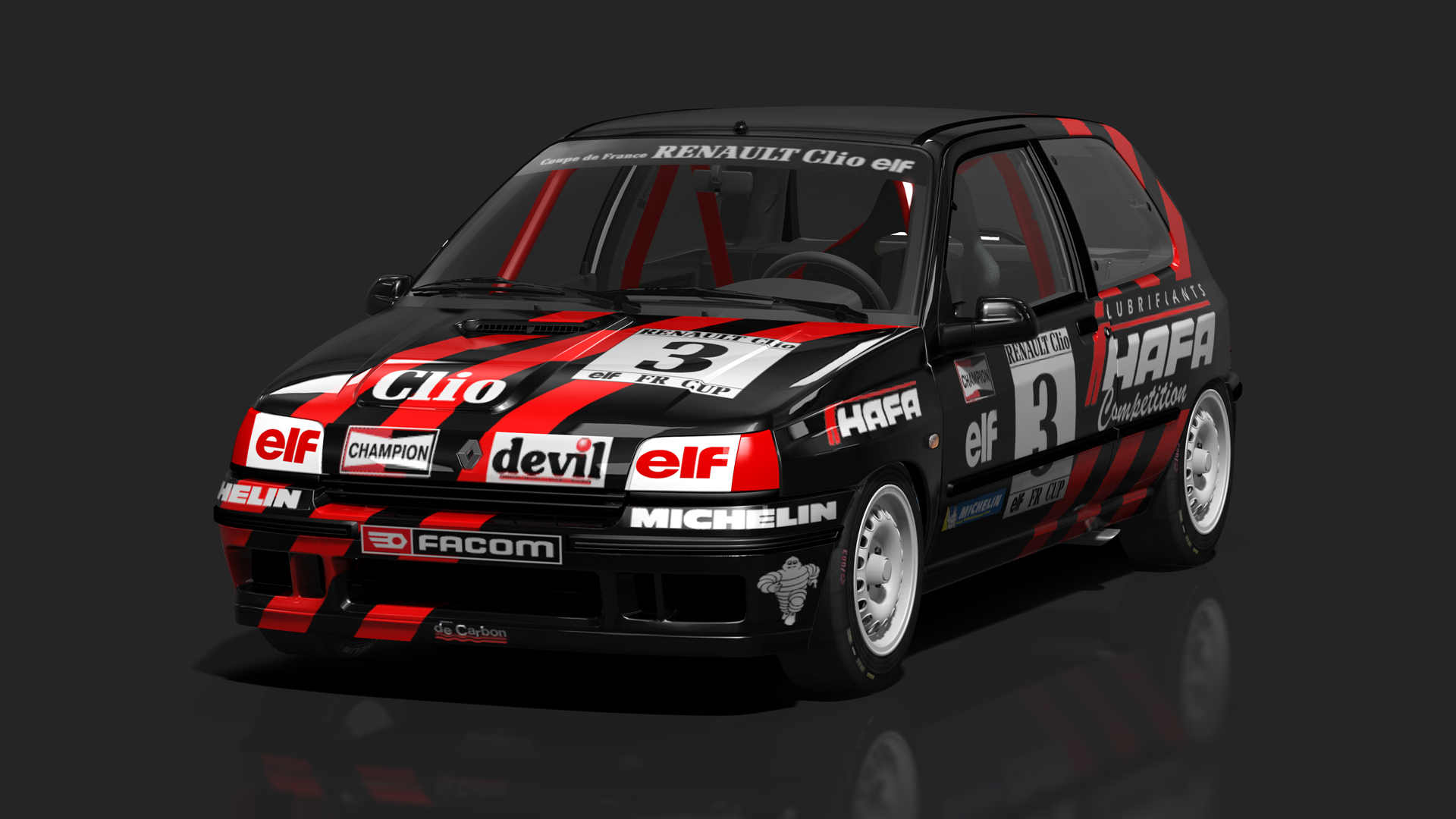 Renault Clio I 16S Cup THR · 3_black