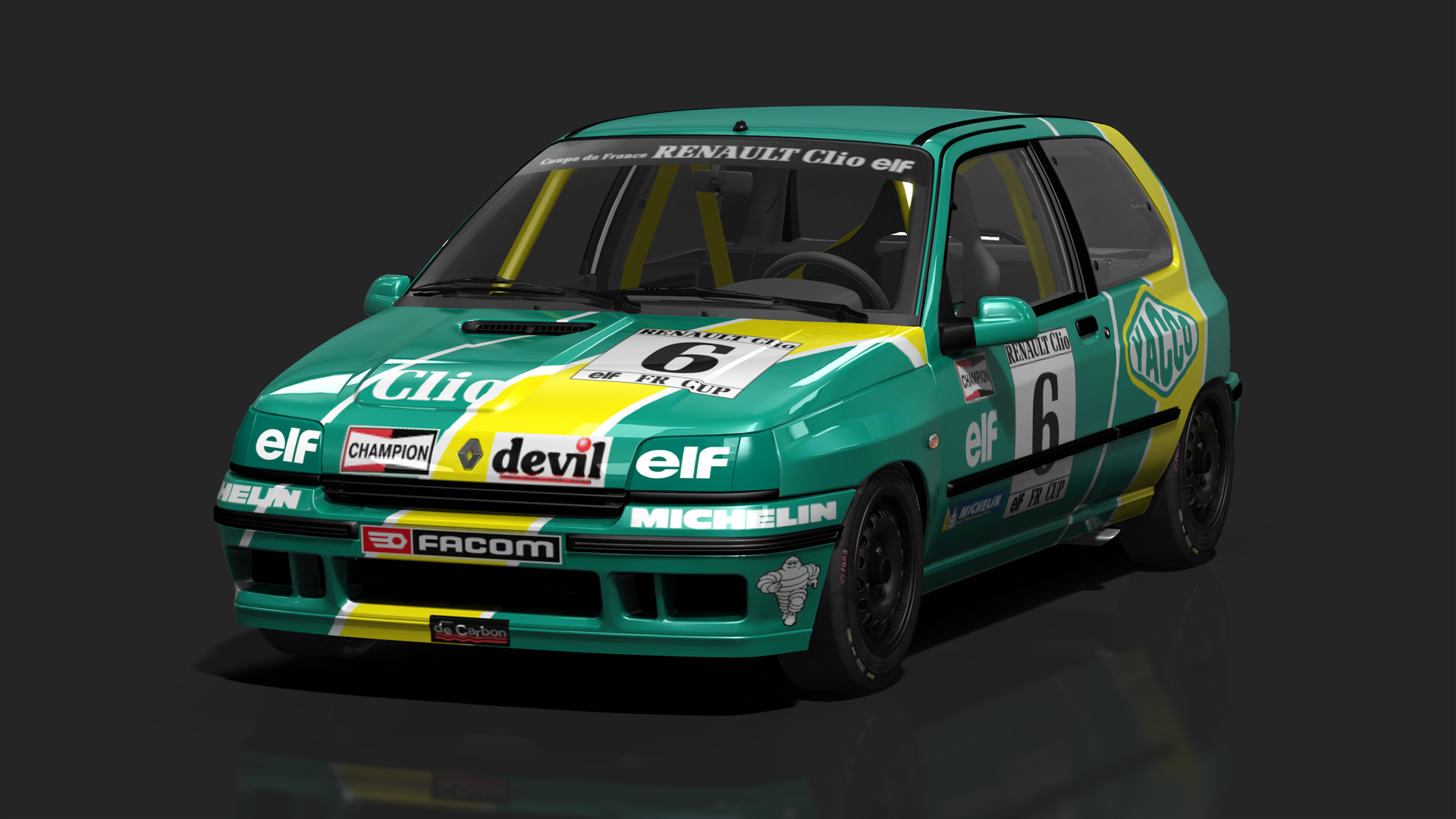 Renault Clio I 16S Cup THR · 6