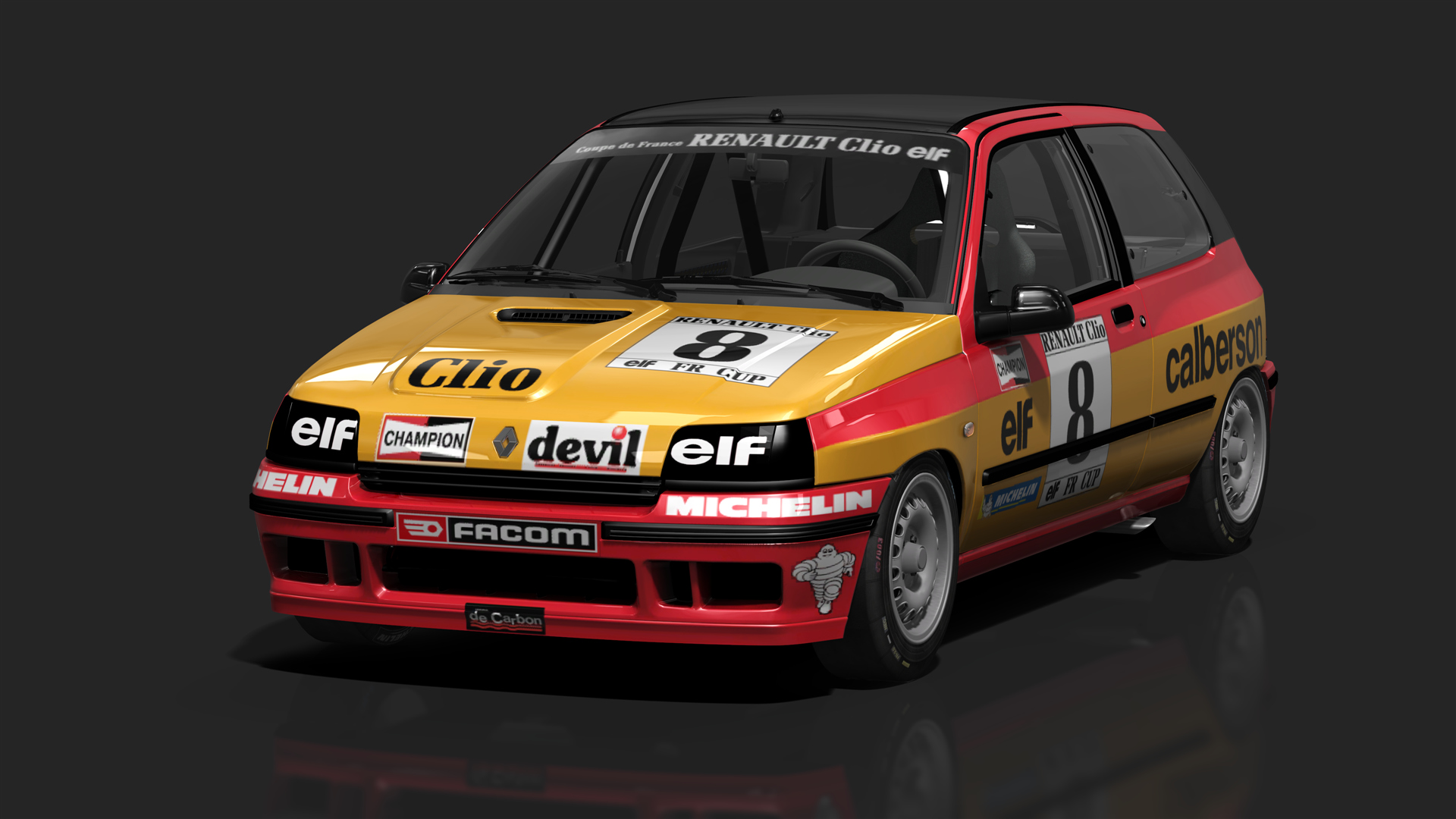 Renault Clio I 16S Cup THR · 8