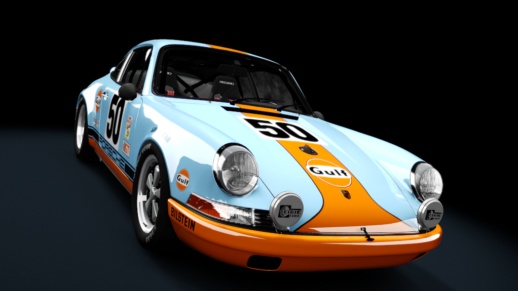 TCL 70s Porsche 911RS 2.7 · 50_Gulf_Porsche